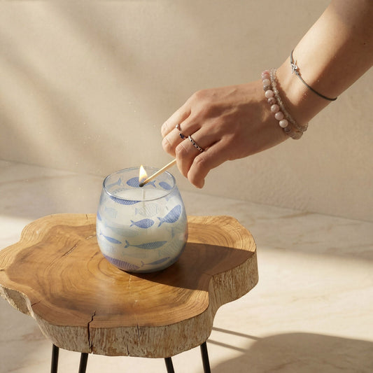 Small Glass Jar Candles - Seabreeze - Luna Panther