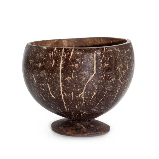 Small Natural Coconut Bowl - Luna Panther