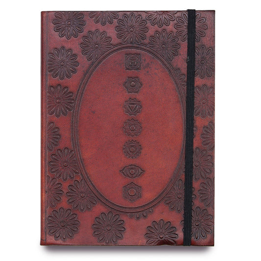 Small Notebook with strap - Chakra Mandala - Luna Panther