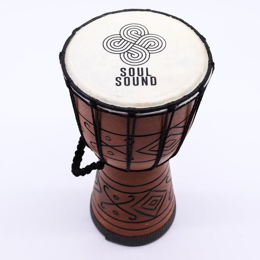 Small Pro Djembe Drum - Soul Sound - 30cm (15cm Diameter) at Luna Panther