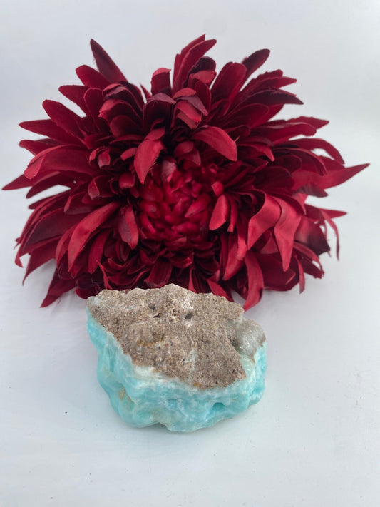 Polished Smithsonite 174 featuring natural patterning and unique variations - Luna Panther alternate view