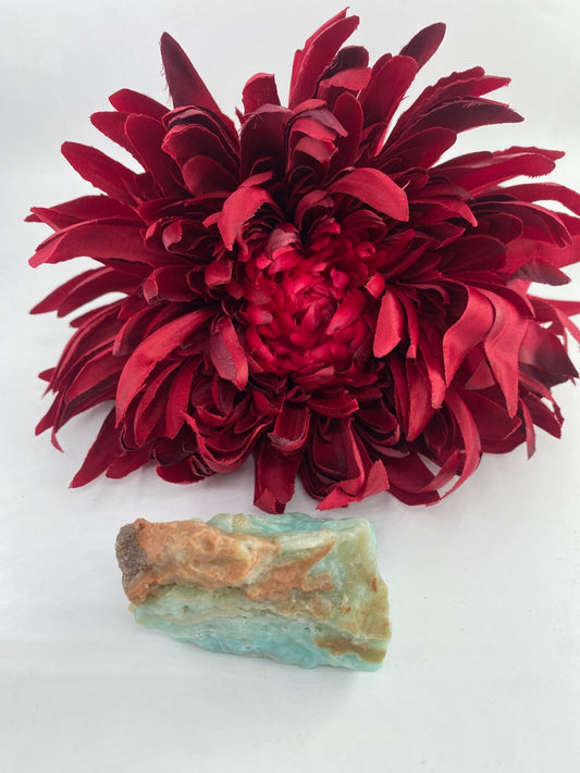 Polished Smithsonite G featuring natural patterning and unique variations - Luna Panther alternate view