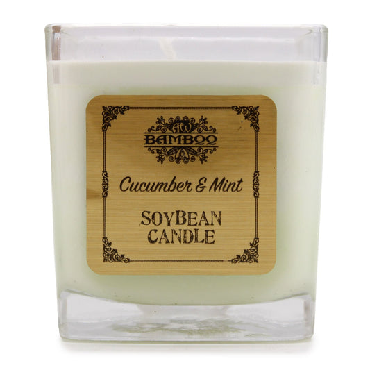 Soybean Jar Candles - Cucumber & Mint - Luna Panther alternate view
