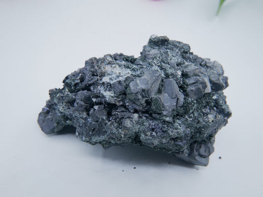 Sphalerite, Galena & Epidote Specimen — 559g - Luna Panther alternate view