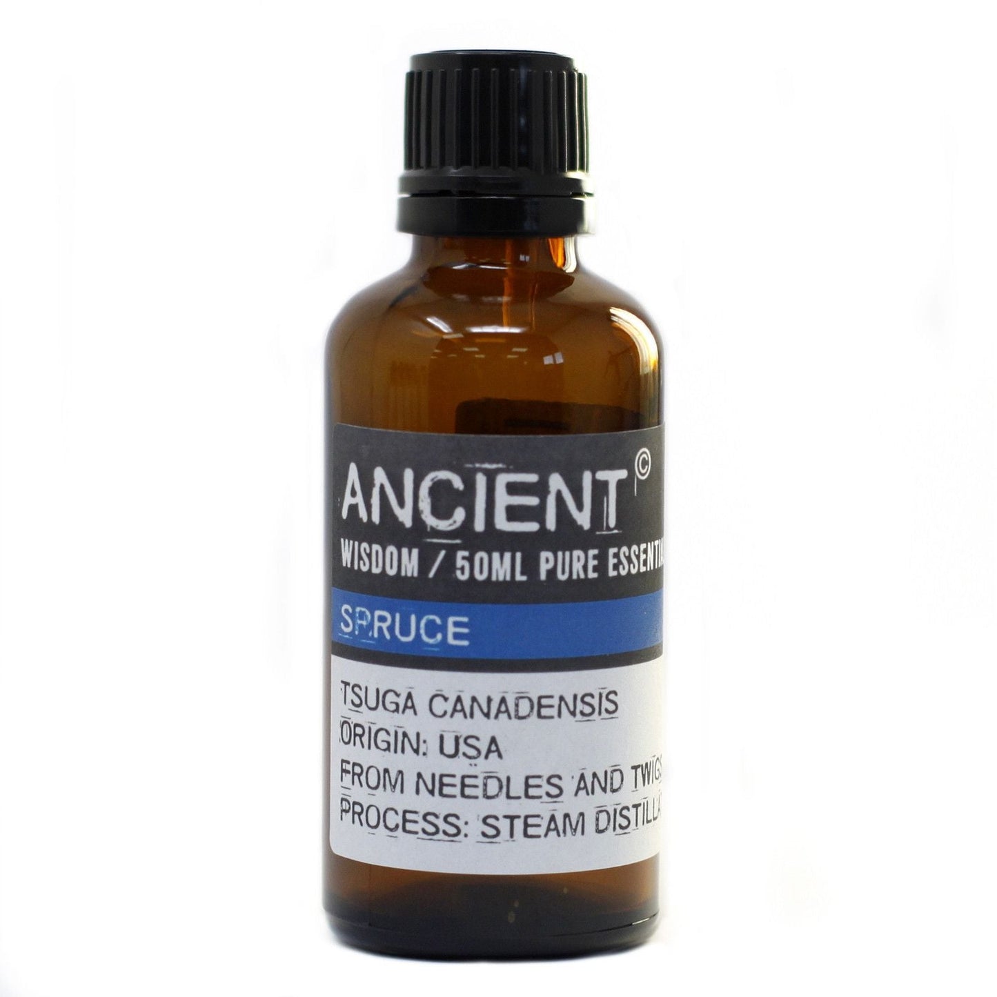 Polished Spruce 50ml featuring natural patterning and unique variations - Luna Panther