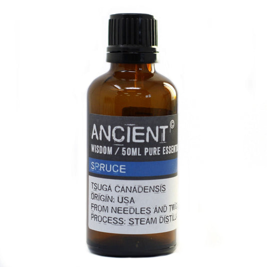 Polished Spruce 50ml featuring natural patterning and unique variations - Luna Panther