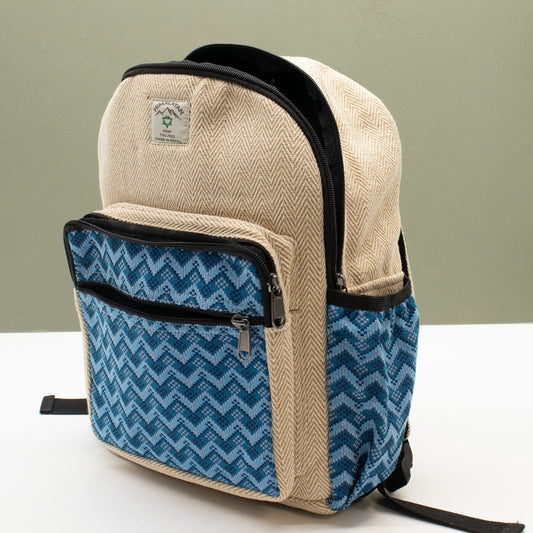 Standard Kathmandu Backpack – Dhaka Design (34 × 27 × 10 cm) — backpacks, image 1 of 15.