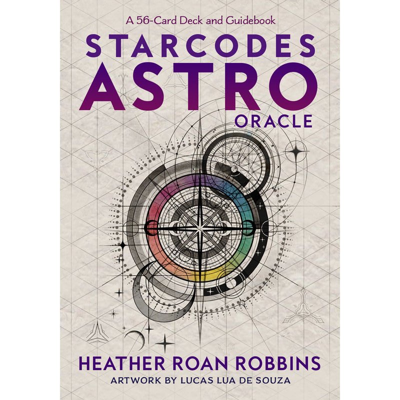Polished Starcodes Astro Oracle Tarot featuring natural patterning and unique variations - Luna Panther