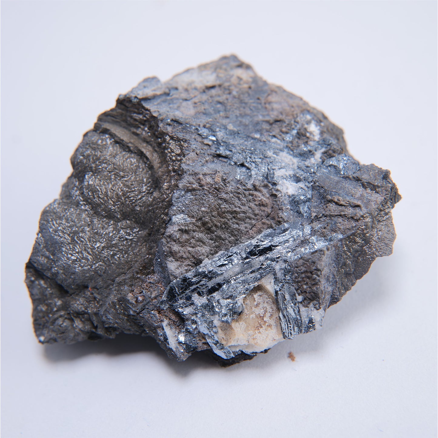 Stibnite, Realgar & Native Arsenic from Kuse Mine, Bau Sarawak, Borneo - 107.32g