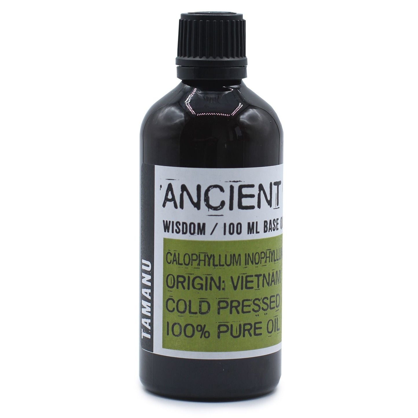 Polished Tamanu Oil 50ml featuring natural patterning and unique variations - Luna Panther