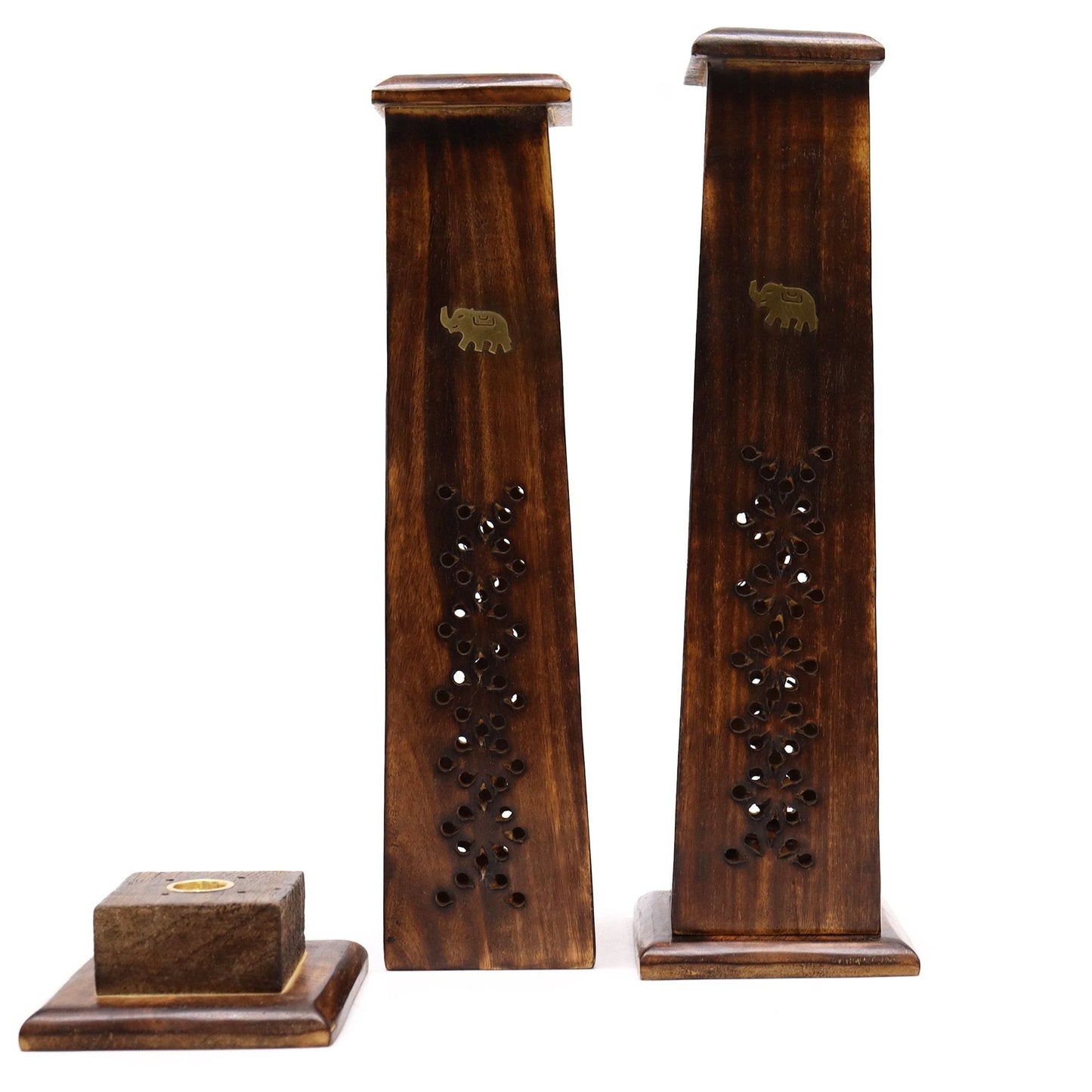 Tapered Incense Tower - Mango Wood - Luna Panther