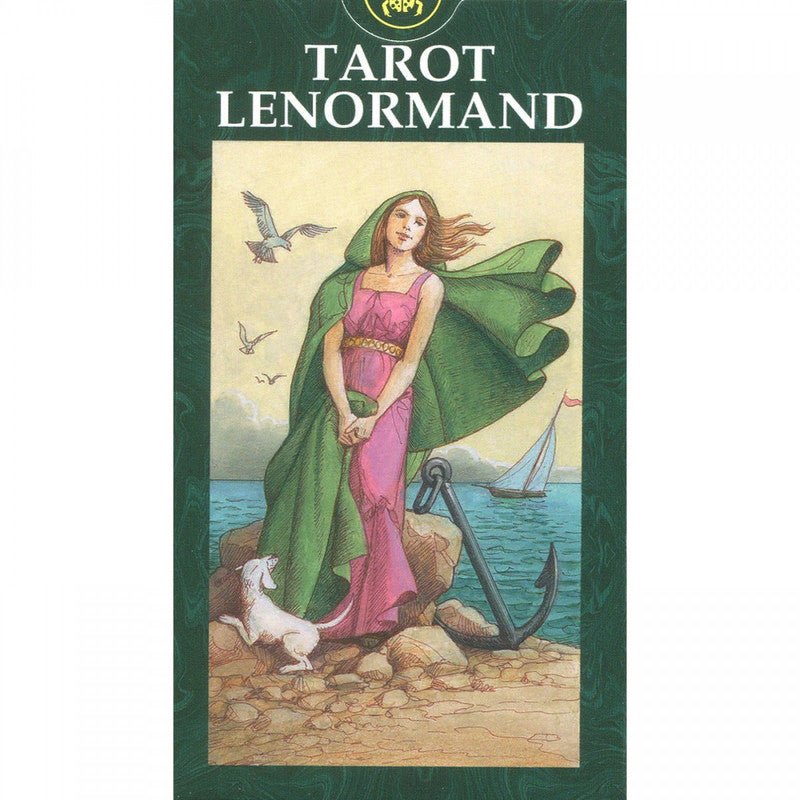 Polished Tarot Lenormand featuring natural patterning and unique variations - Luna Panther