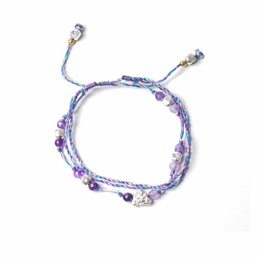 Temple String Bracelet - Protection & Fortune - Luna Panther