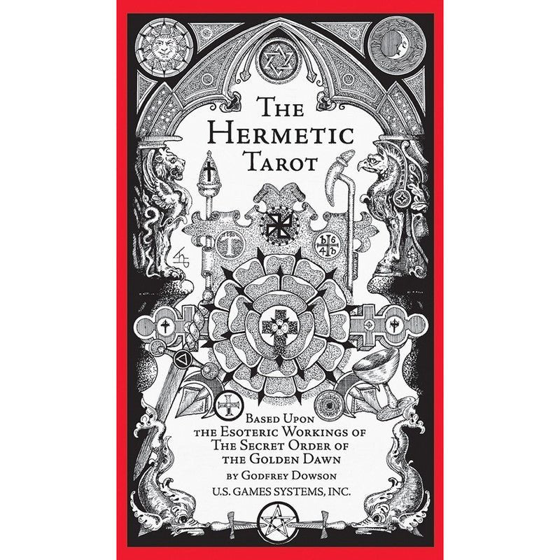 Polished The Hermetic Tarot featuring natural patterning and unique variations - Luna Panther