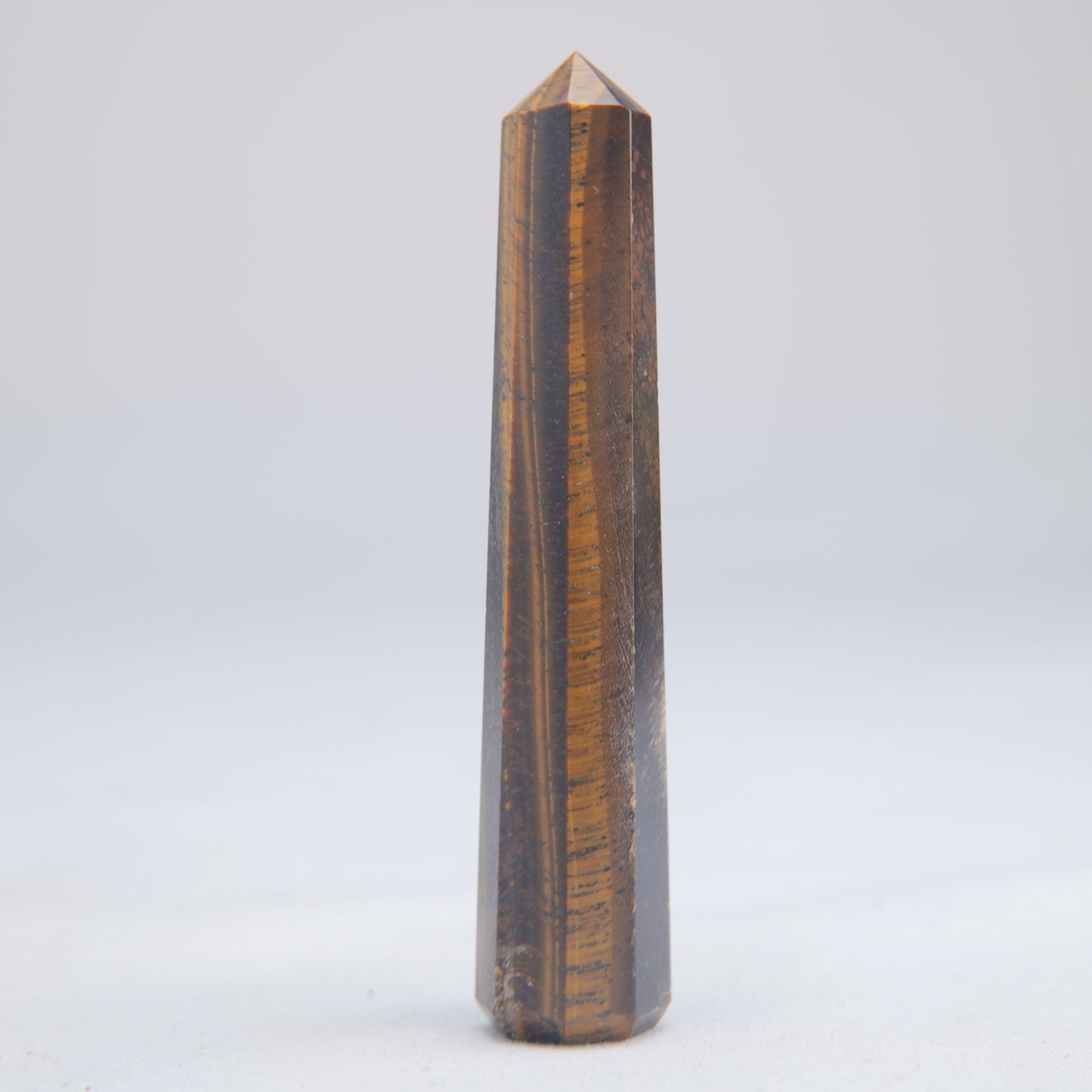 Tigers Eye Crystal Obelisk 30g - Luna Panther