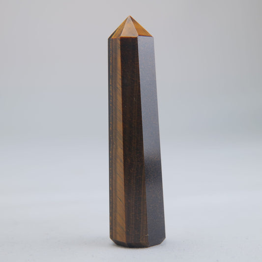 Tigers Eye Crystal Obelisk 33g 70mm - Luna Panther alternate view