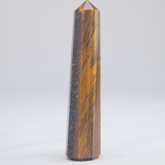 Tigers Eye Crystal Obelisk 40g - Luna Panther