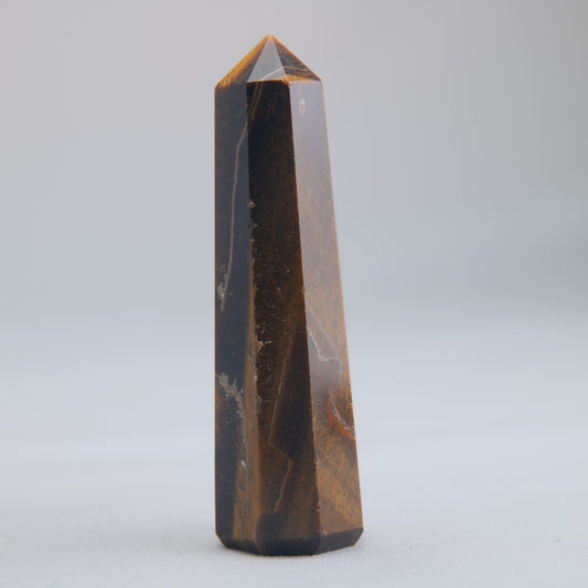 Tigers Eye Crystal Obelisk 43g 70mm - Luna Panther alternate view