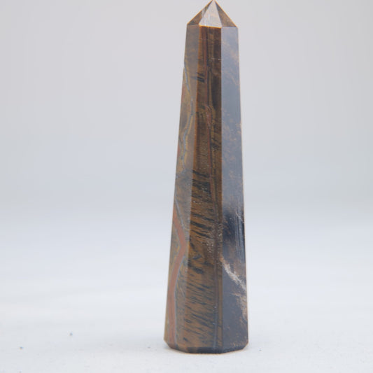 Tigers Eye Crystal Obelisk 45g - Luna Panther alternate view