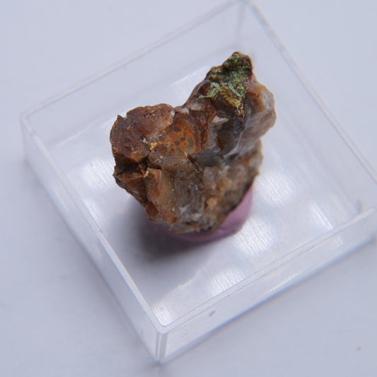 Torbernite from Wheal Edward, Botallack, UK - 7.1g - Luna Panther alternate view