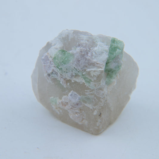 Tourmaline with Quartz Specimen — 19.49 g (Pakistan) - Luna Panther