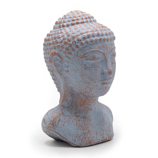 Tranquility Buddha Head - Blue Copper - Luna Panther alternate view
