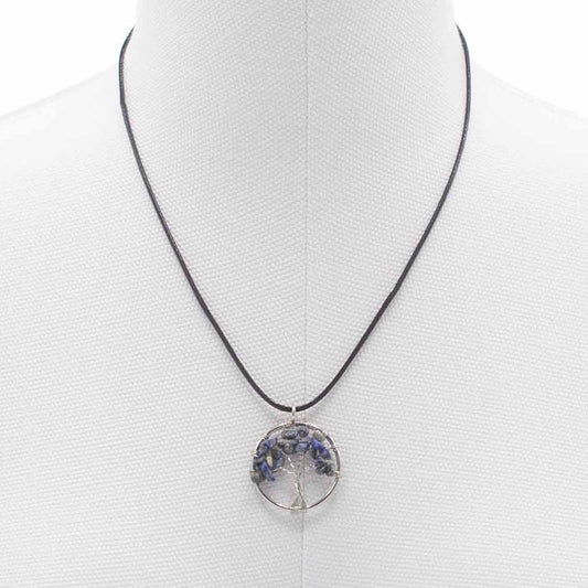 Tree of Life Pendant - Sodalite - Luna Panther alternate view