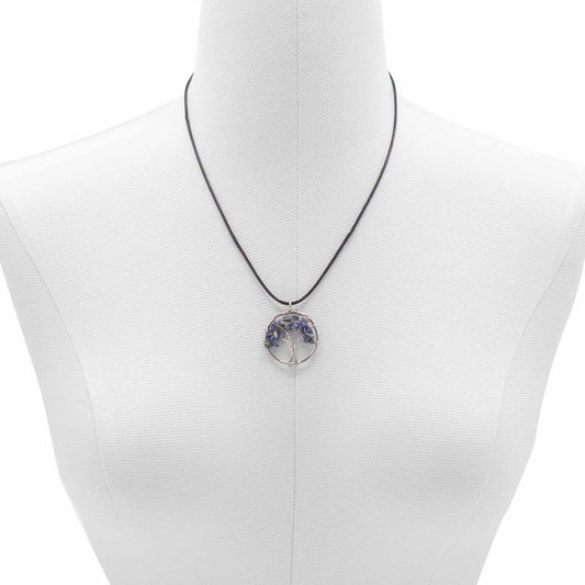 Tree of Life Pendant - Sodalite - Luna Panther