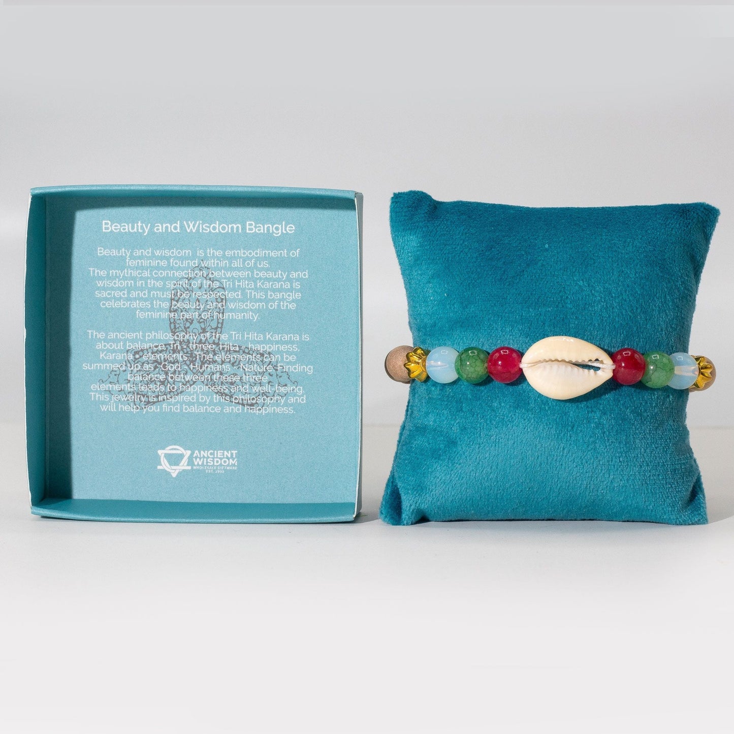 Tri Hita Karana Bangle - Beauty & Wisdom - Luna Panther