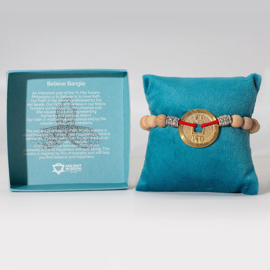 Tri Hita Karana Bangle - Believe - Luna Panther alternate view