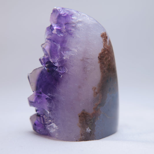Uruguay Amethyst Druzy Freeform 112g — one-of-a-kind natural crystal, product image 2 of 6. alternate view