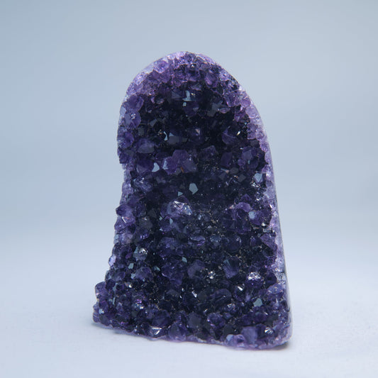 Uruguay Amethyst Druzy Freeform 143g — one-of-a-kind natural crystal, product image 1 of 6.
