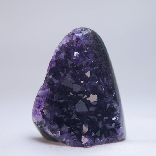 Uruguay Amethyst Druzy Freeform 99g — one-of-a-kind natural crystal, product image 1 of 6.