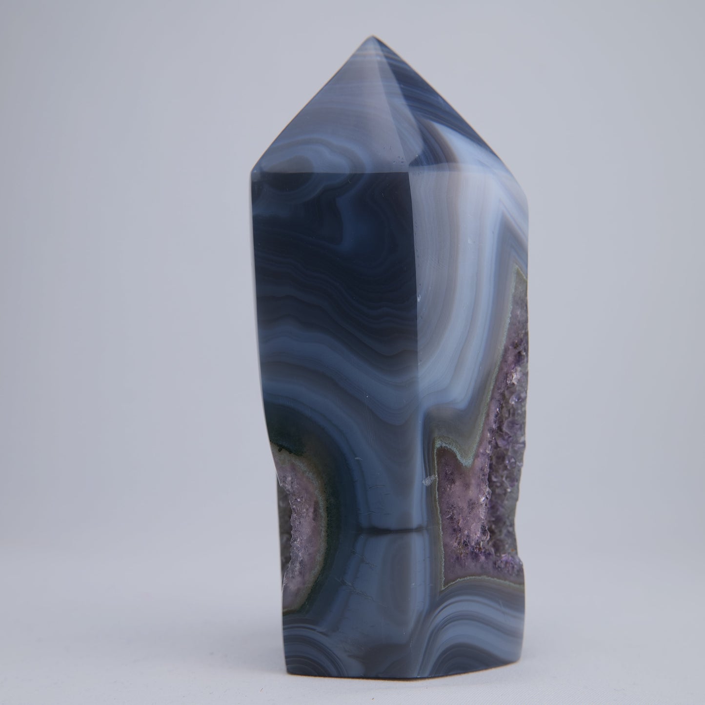 Uruguay Amethyst Druzy Point - 588g - Luna Panther