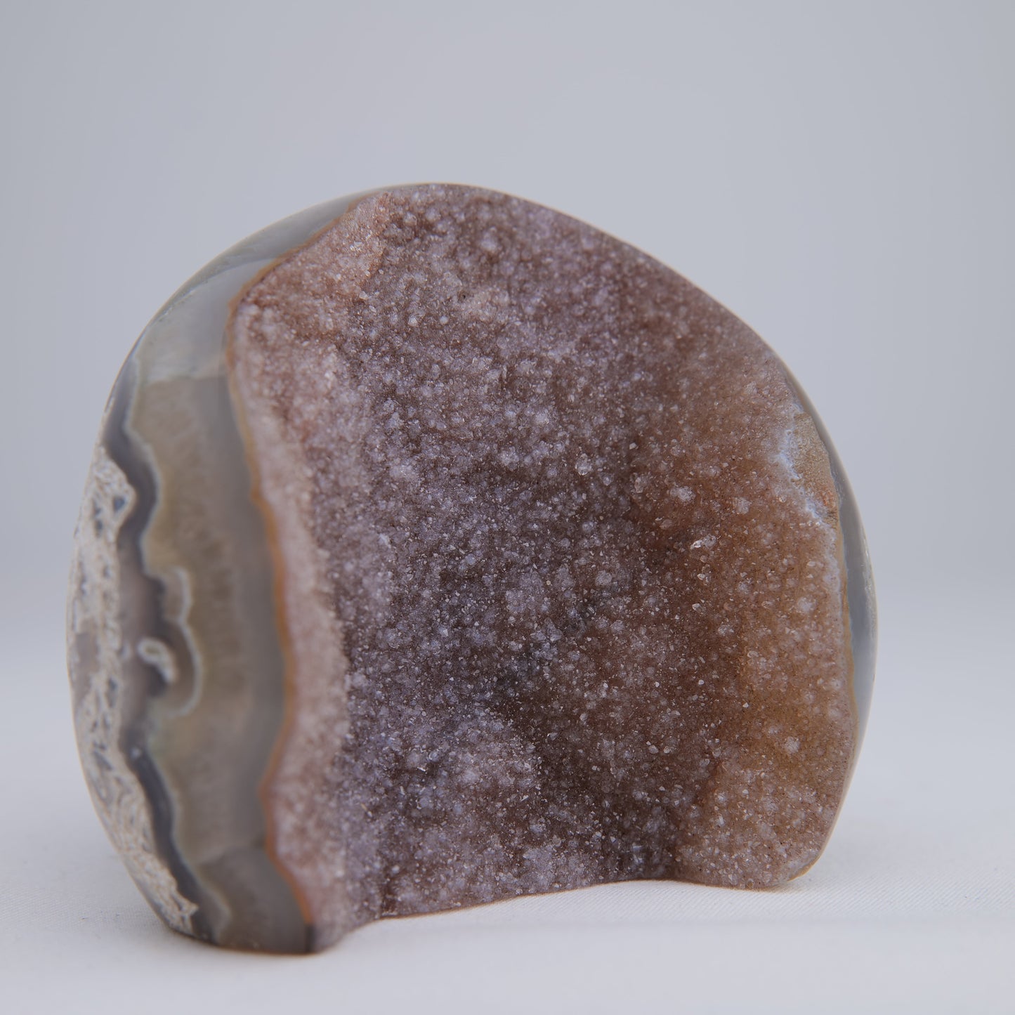 Uruguay Druzy Agate Freeform - 238g - Luna Panther