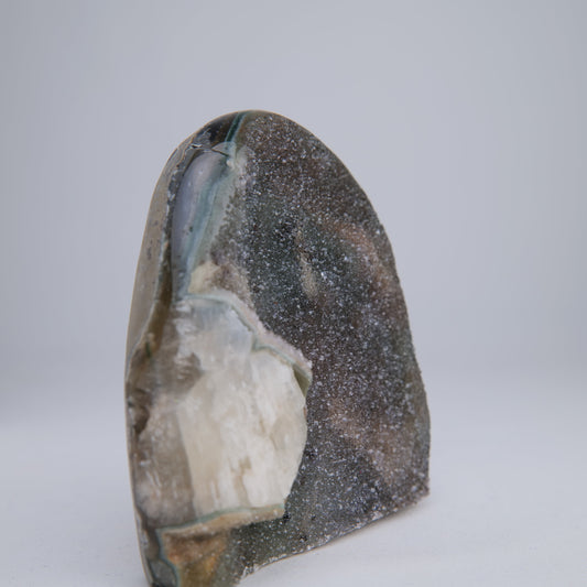 Uruguay Druzy Agate Freeform - 301g - Luna Panther alternate view