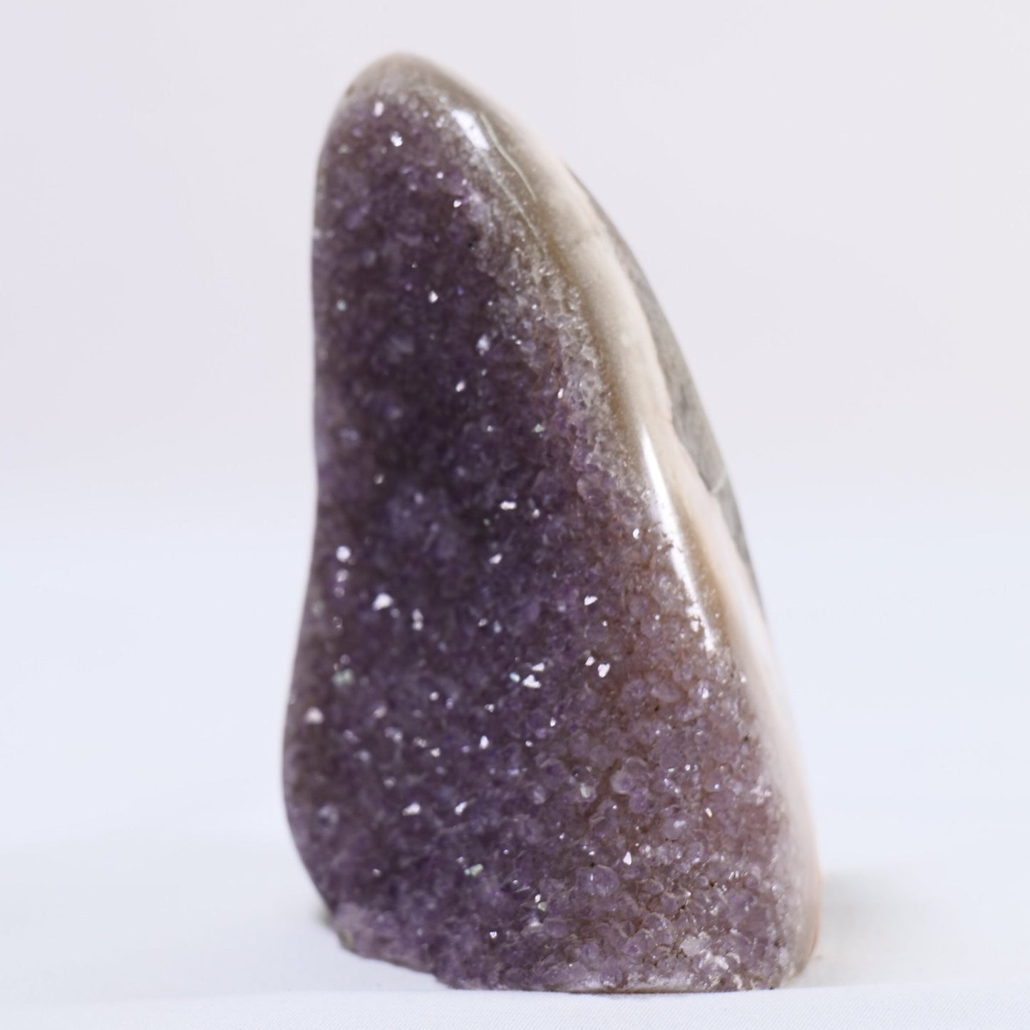 Uruguayan Polished Amethyst Geode - Luna Panther