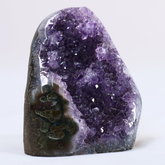Uruguayan Polished Amethyst Geode - Luna Panther