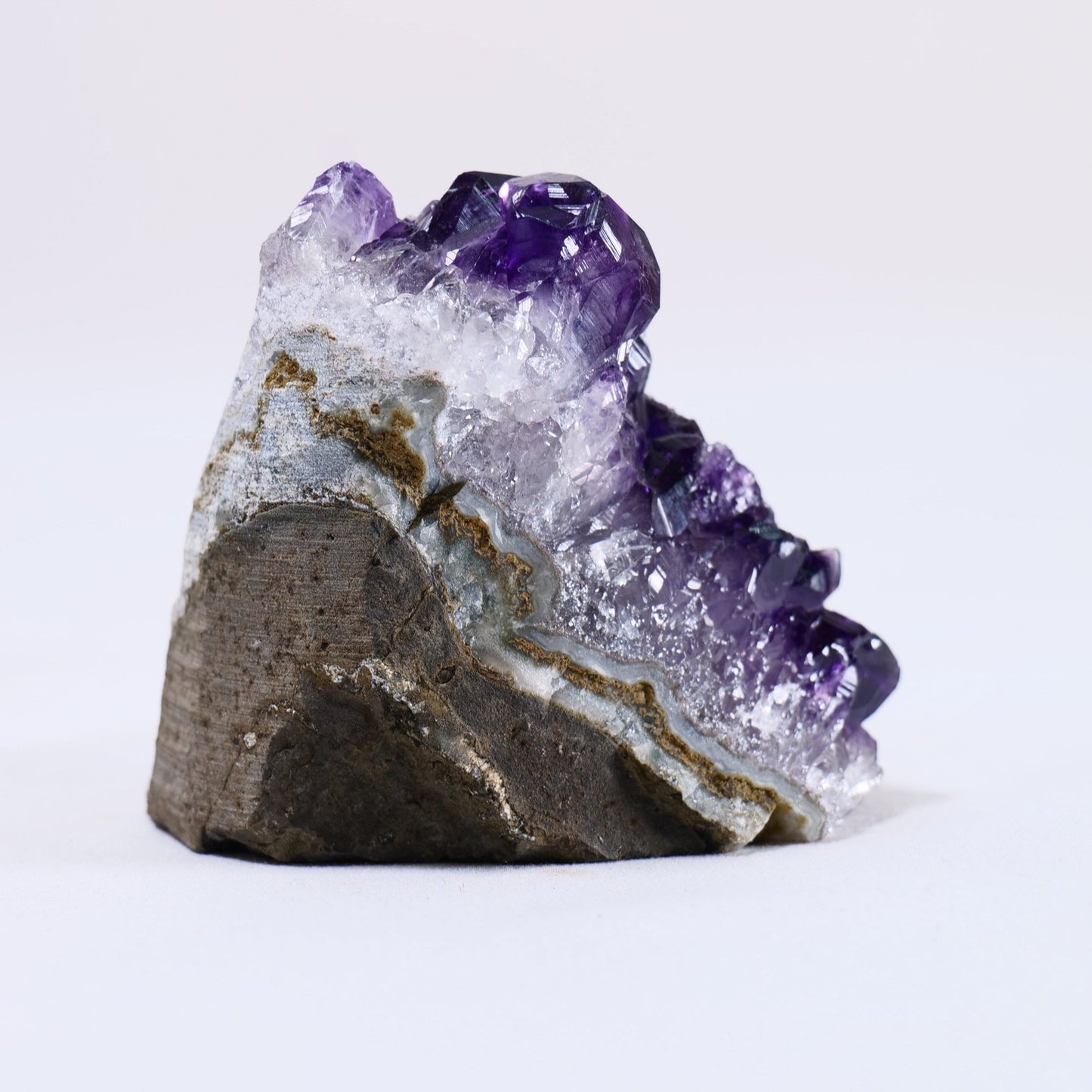 Uruguayan Polished Amethyst Geode - Luna Panther