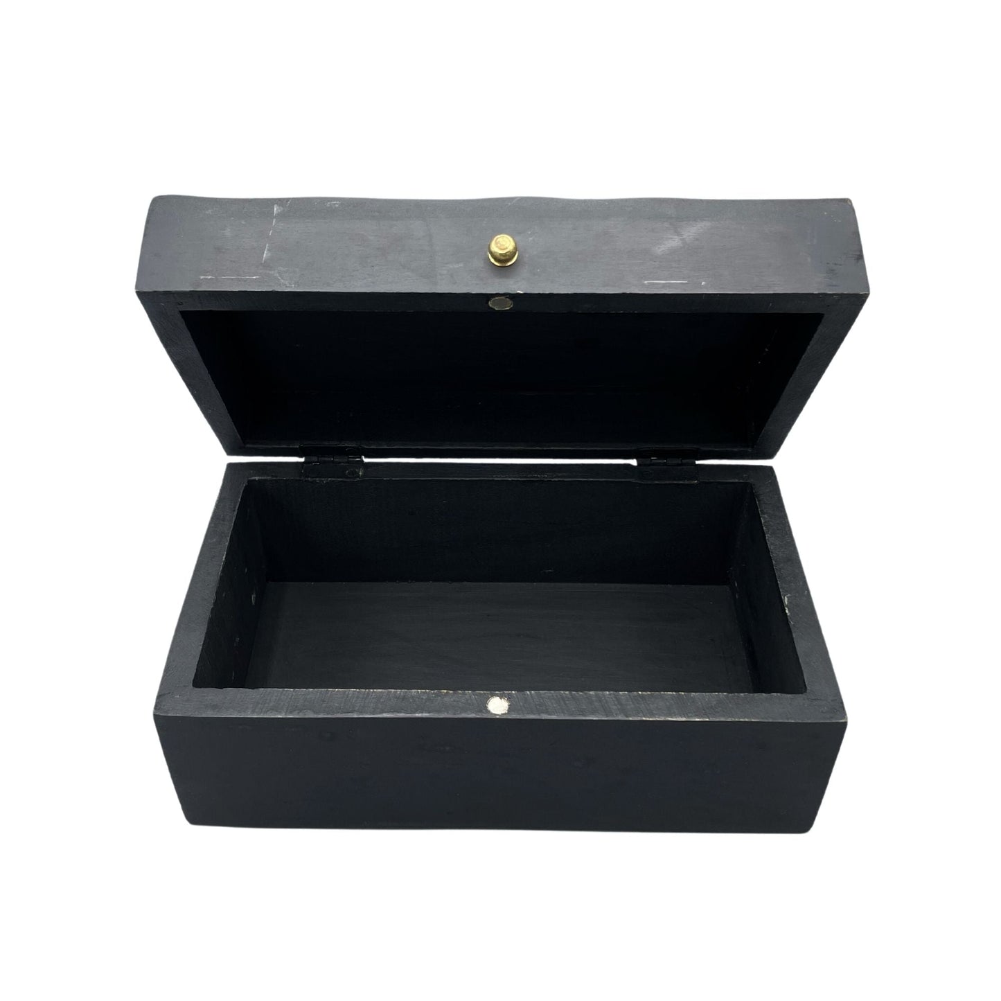 Vintage Deco - Multi Purpose Box - 22x12x10cm - Black Swirls - Luna Panther