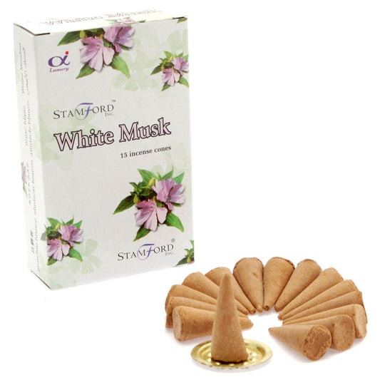 White Musk Cones - Luna Panther