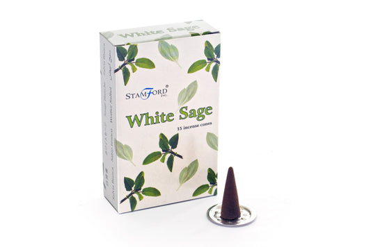White Sage Cones - Luna Panther alternate view