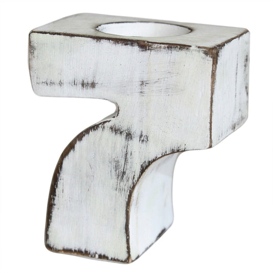 Wooden Birthday Numbers - No.7 - Luna Panther