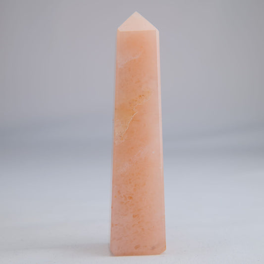 Yellow Jade Crystal Tower 103g - Luna Panther