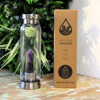 Crystal Infused Glass Bottles 500ml