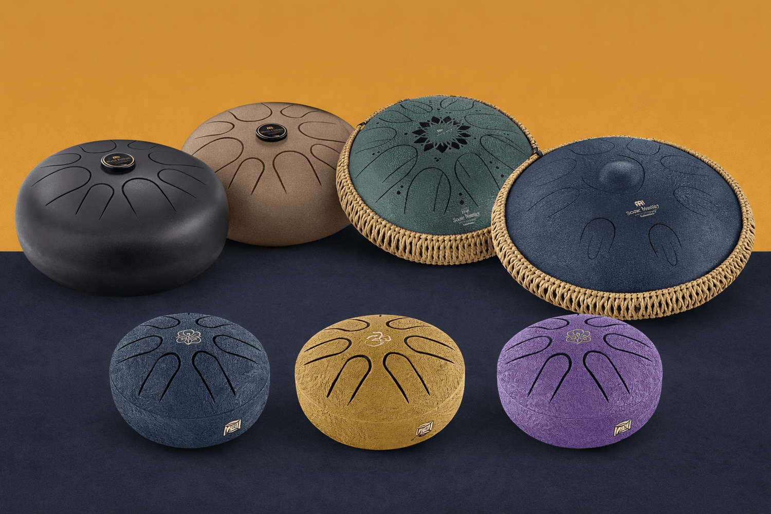 Meinl Sonic Energy Steel Tongue Drums