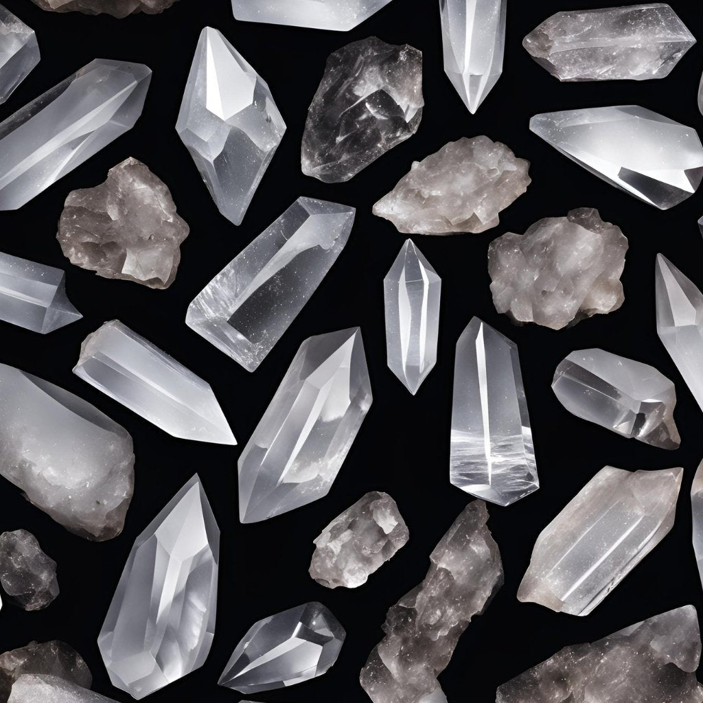Rare Optic Quartz Points