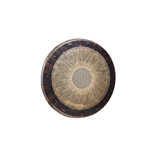 MEINL Sonic Energy 24" Flower of Life Soundscape Gong, 64 Hz detail view 2 at Luna Panther alternate view