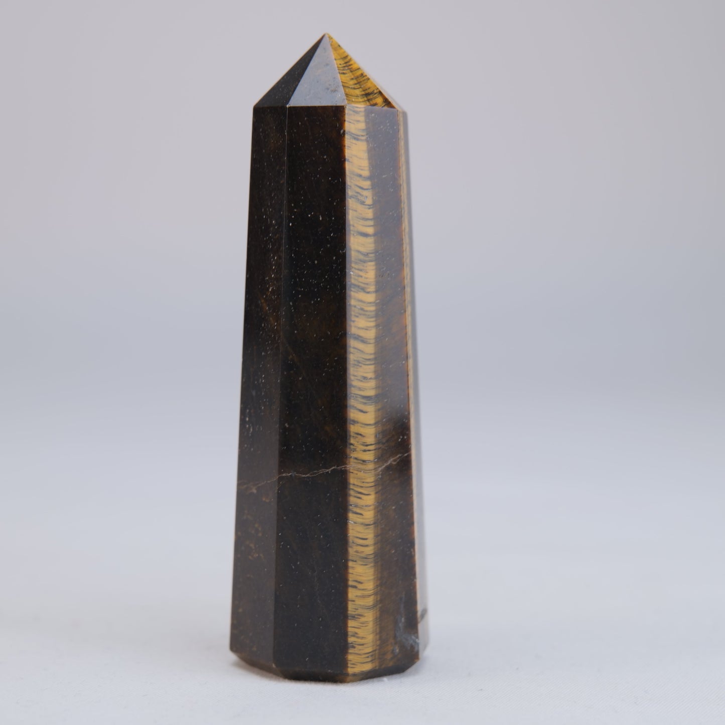 Tigers Eye Obelisk 104g natural crystal tower additional-3