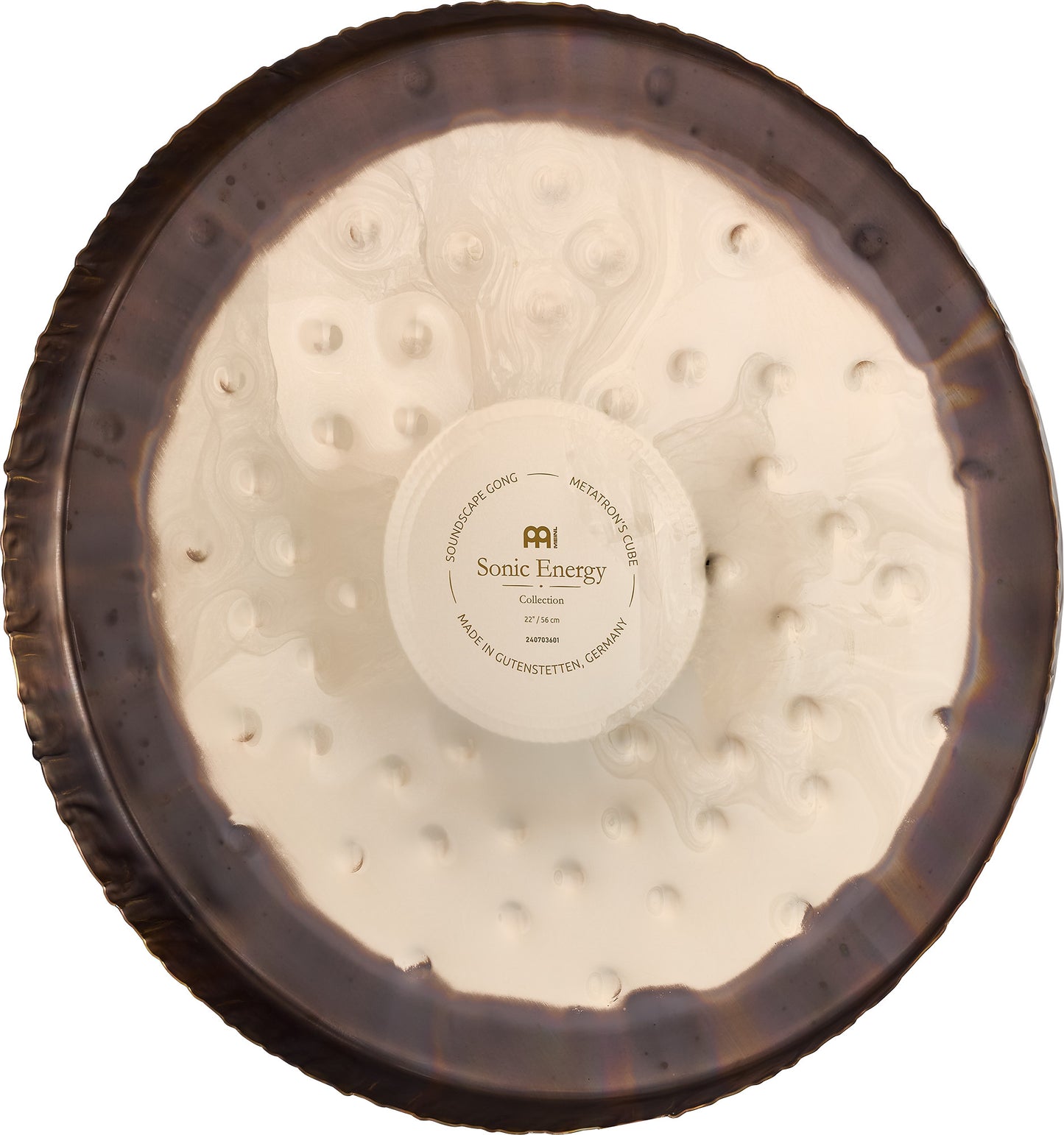 MEINL Sonic Energy 22" Soundscape Gong, Metatron’s Cube detail view 13 at Luna Panther